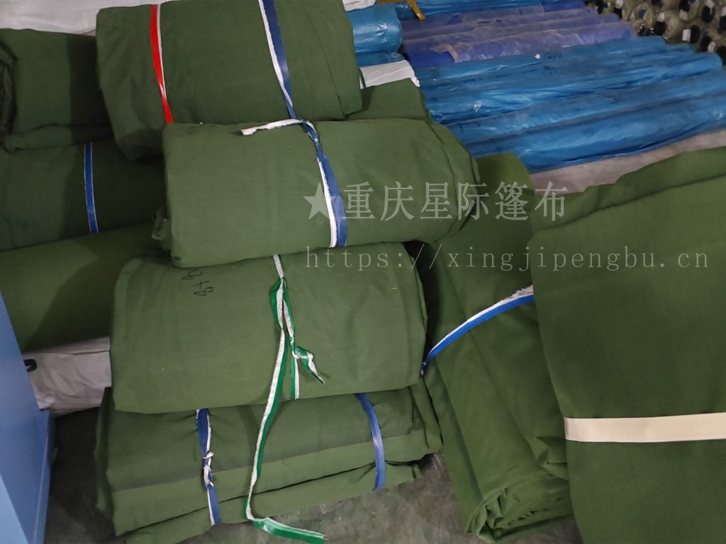 有机硅帆布篷布耐磨防雨布老帆布抗晒