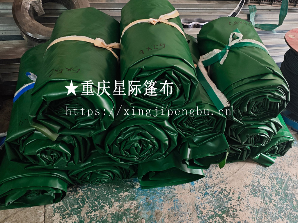 PVC三防布油布重庆雨篷布批发